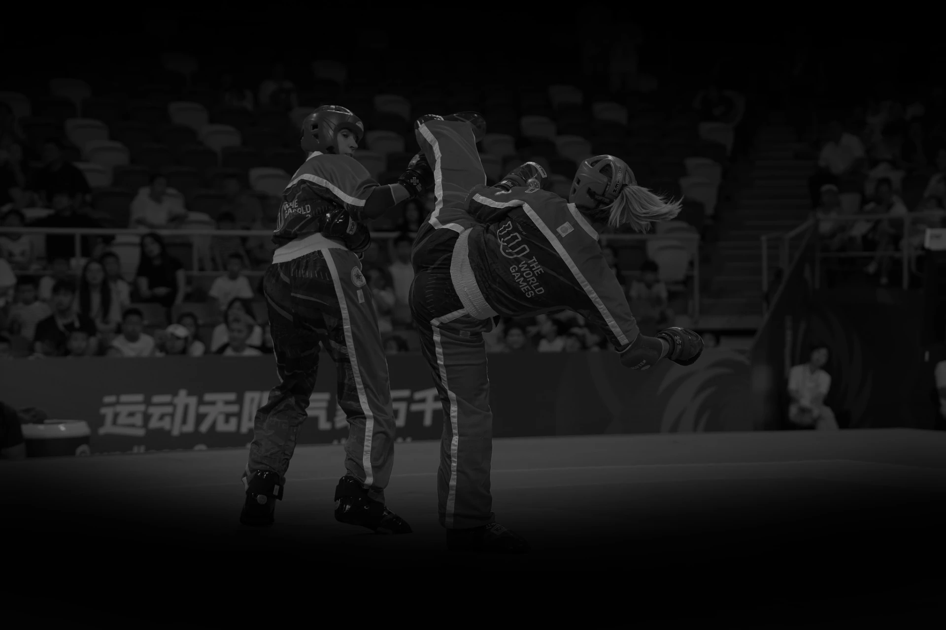 WAKO Oceania kickboxing action